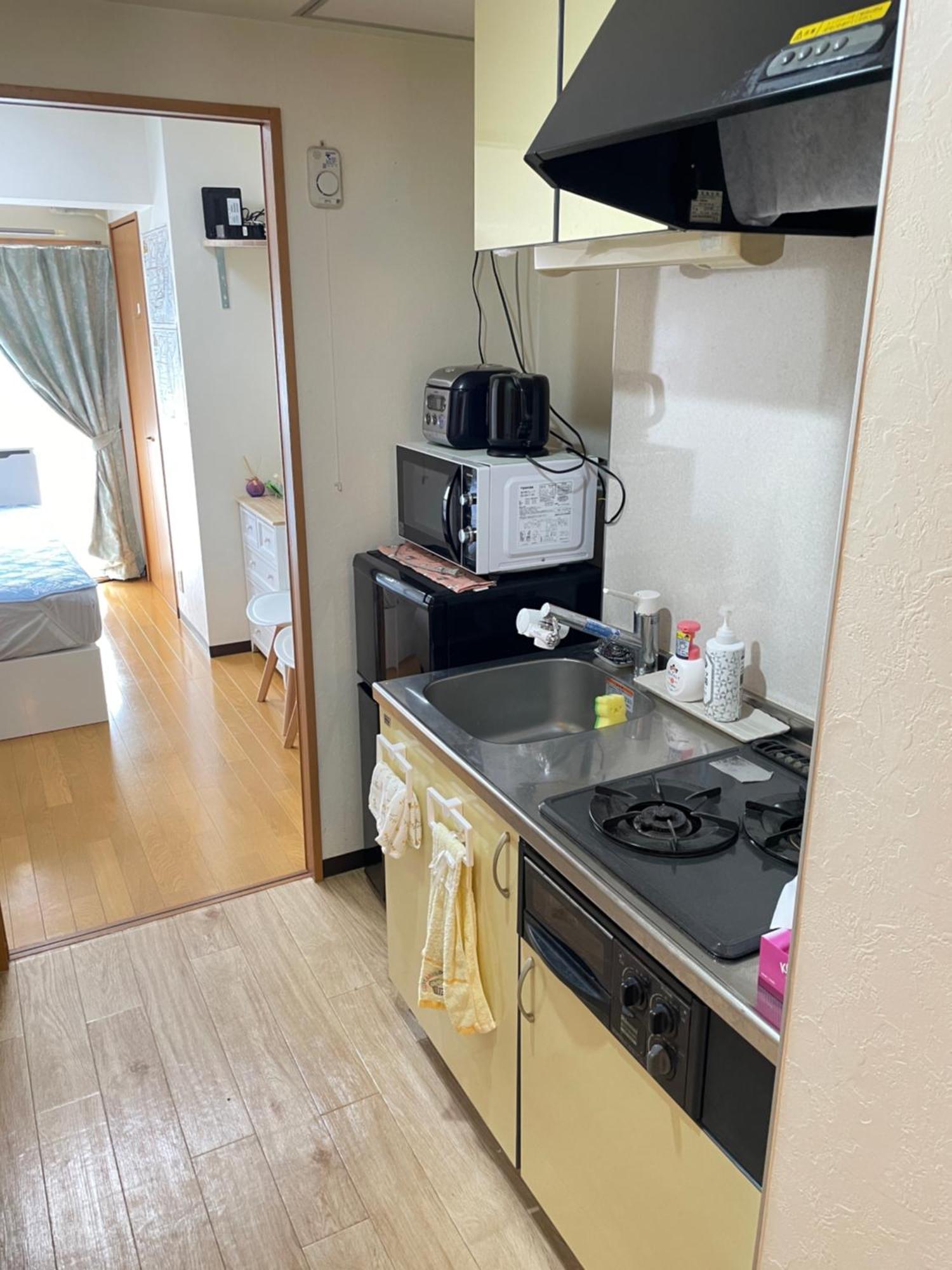 新宿安靜の家-a Quiet In Shinjuku - A 26 Square Meter Double Bed That Feels Like Appartamento *